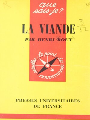 cover image of La viande